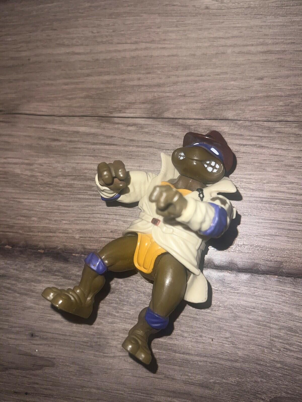 1990 TMNT Don Undercover Sewer Snoopin Detective Donatello - Vintage
