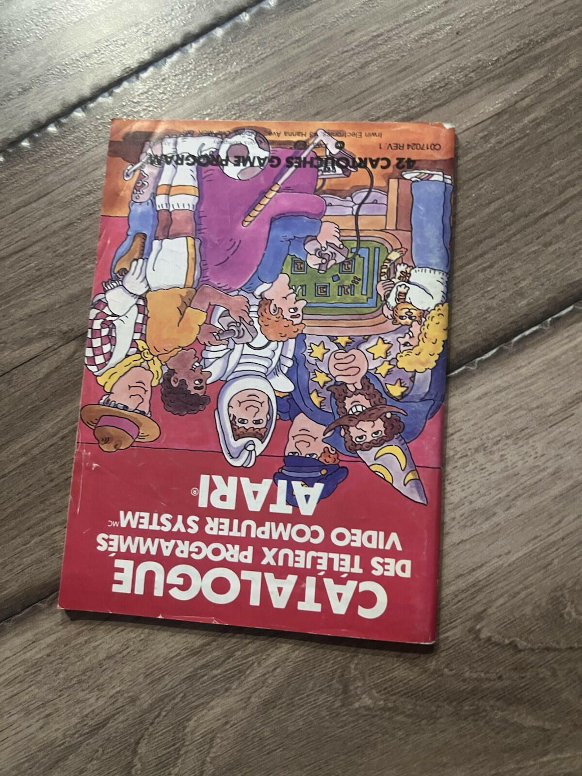 1981 Atari Video Computer System Game Program Cartridge Catalog Catalogue