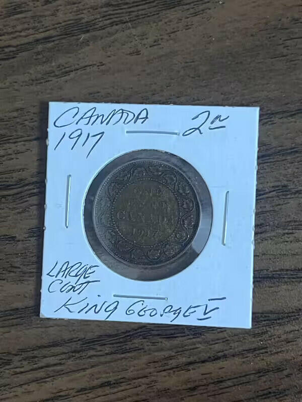 1917 Canada Large Cent Large Penny
