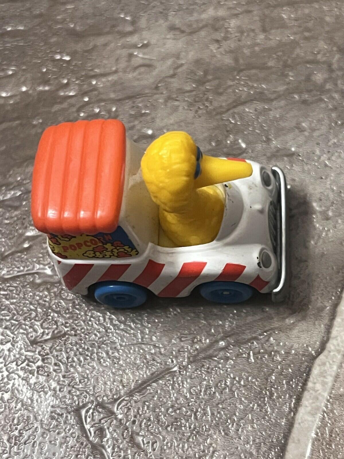 1983 Big Bird Popcorn Diecast Truck Childrens Television Workshop Playskool