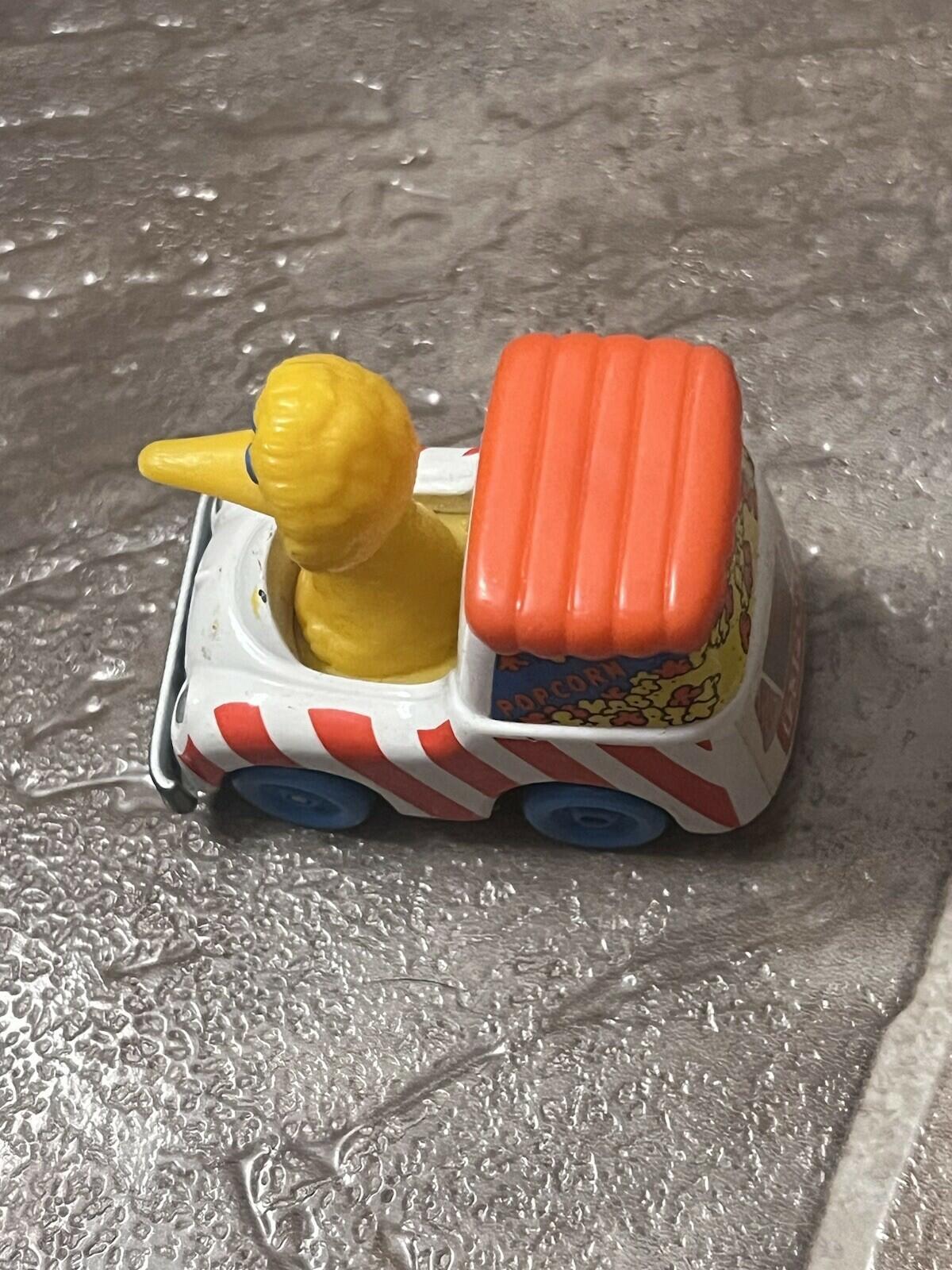 1983 Big Bird Popcorn Diecast Truck Childrens Television Workshop Playskool