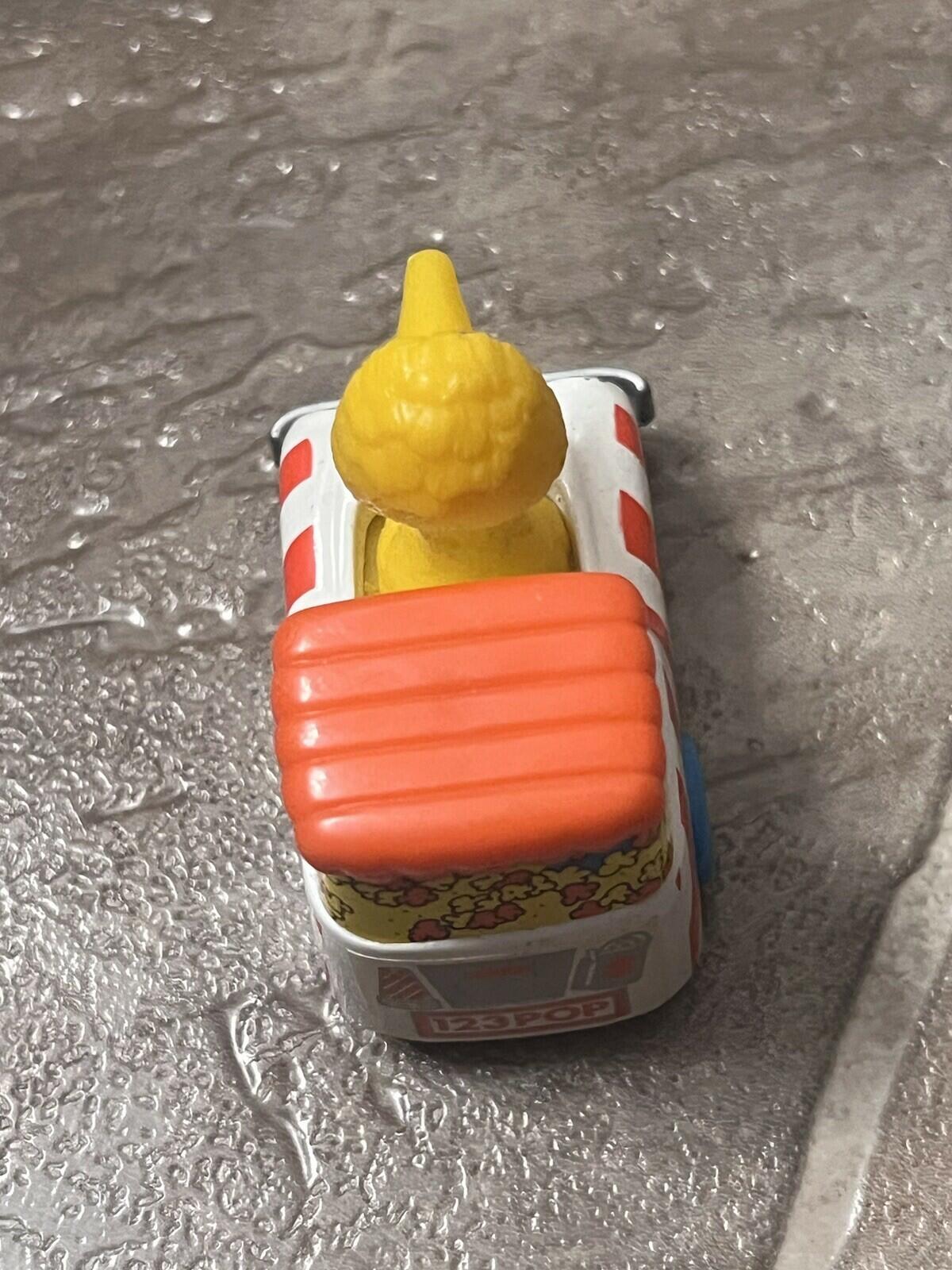 1983 Big Bird Popcorn Diecast Truck Childrens Television Workshop Playskool