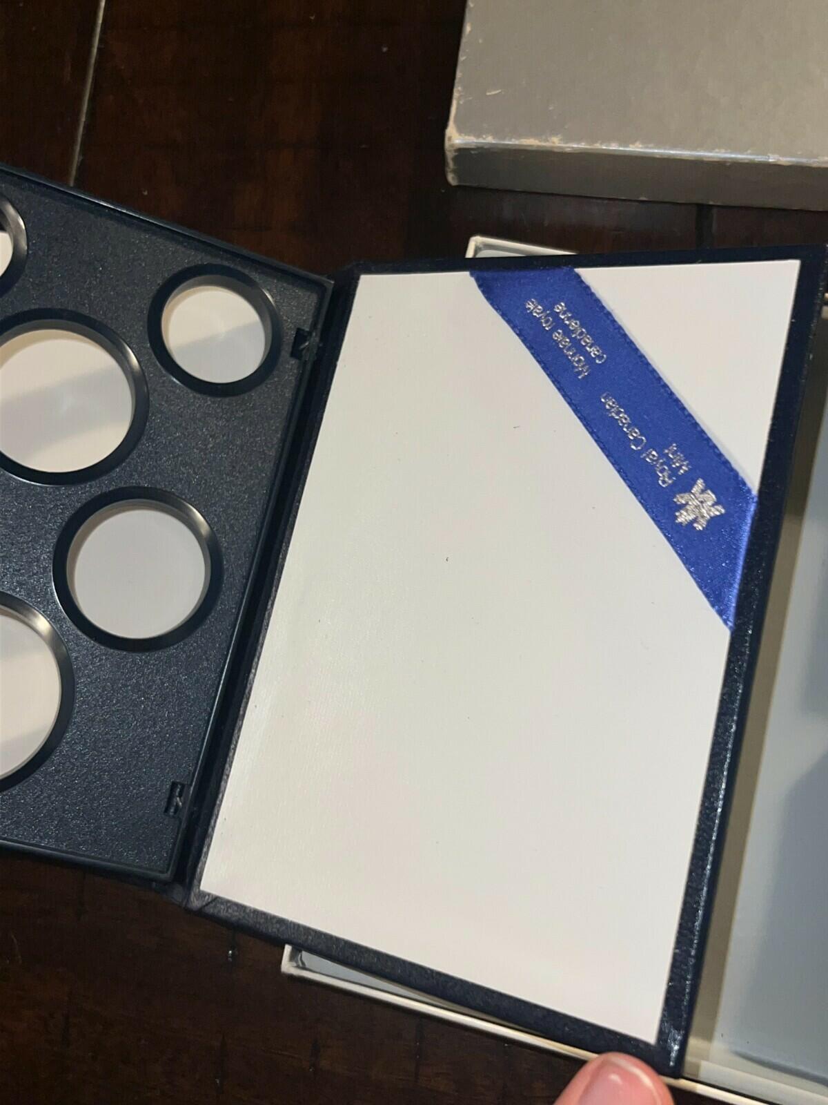 1987 Canada Specimen Coin Set With Original Box (NO COA)