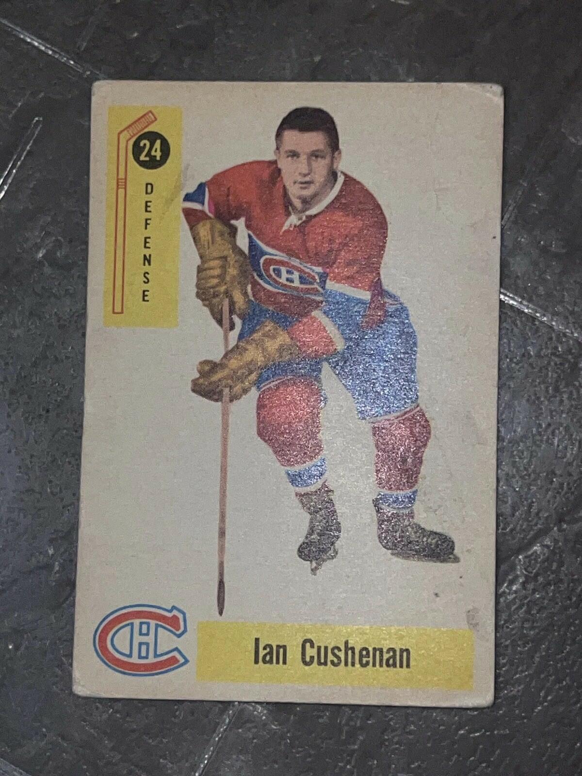 1958-59 Parkhurst Ian Cushenan Montreal Canadiens #24 Hockey Card
