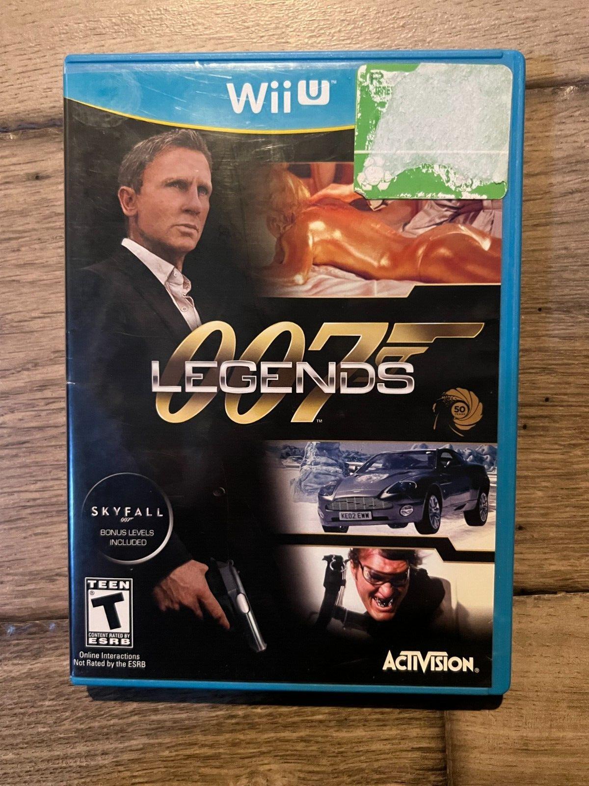 007 Legends (Nintendo Wii U, 2012) CIB