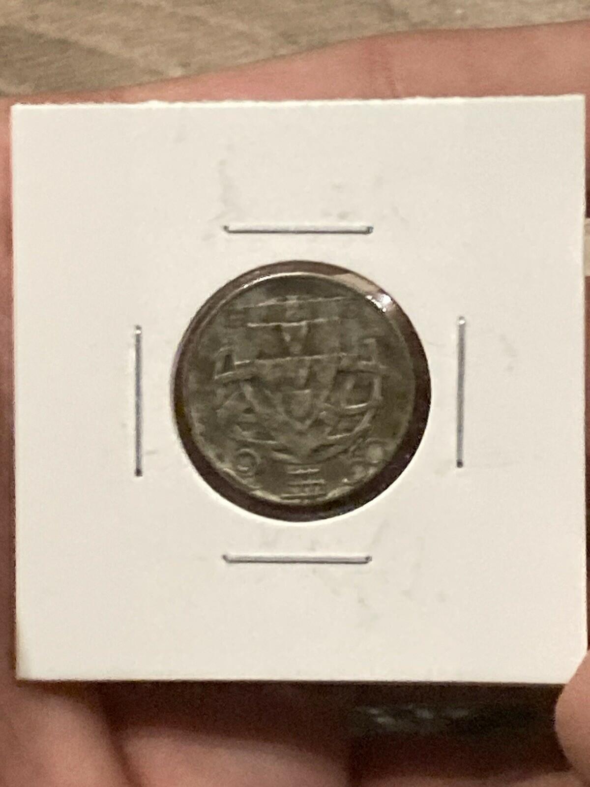 1948 Portugal 2.5 Escudos Silver Coin