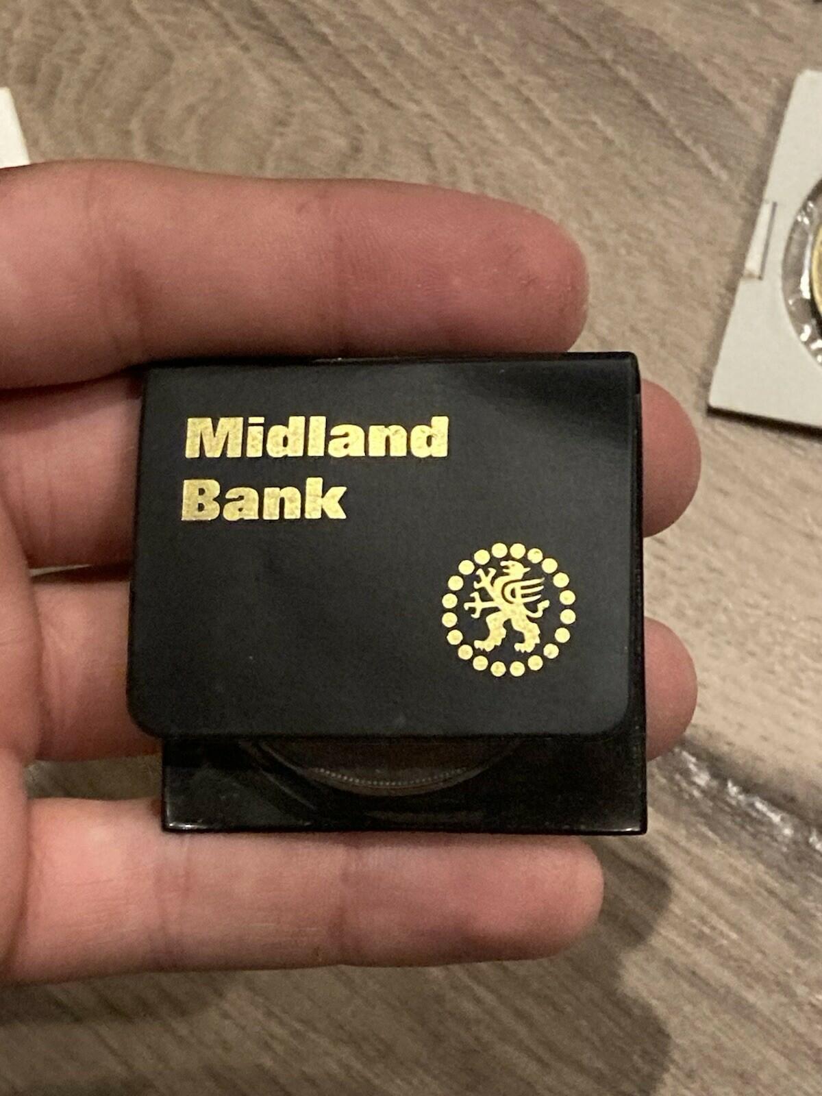 1980 Queen mother Commemerative Crown rare Midland bank uncirculated