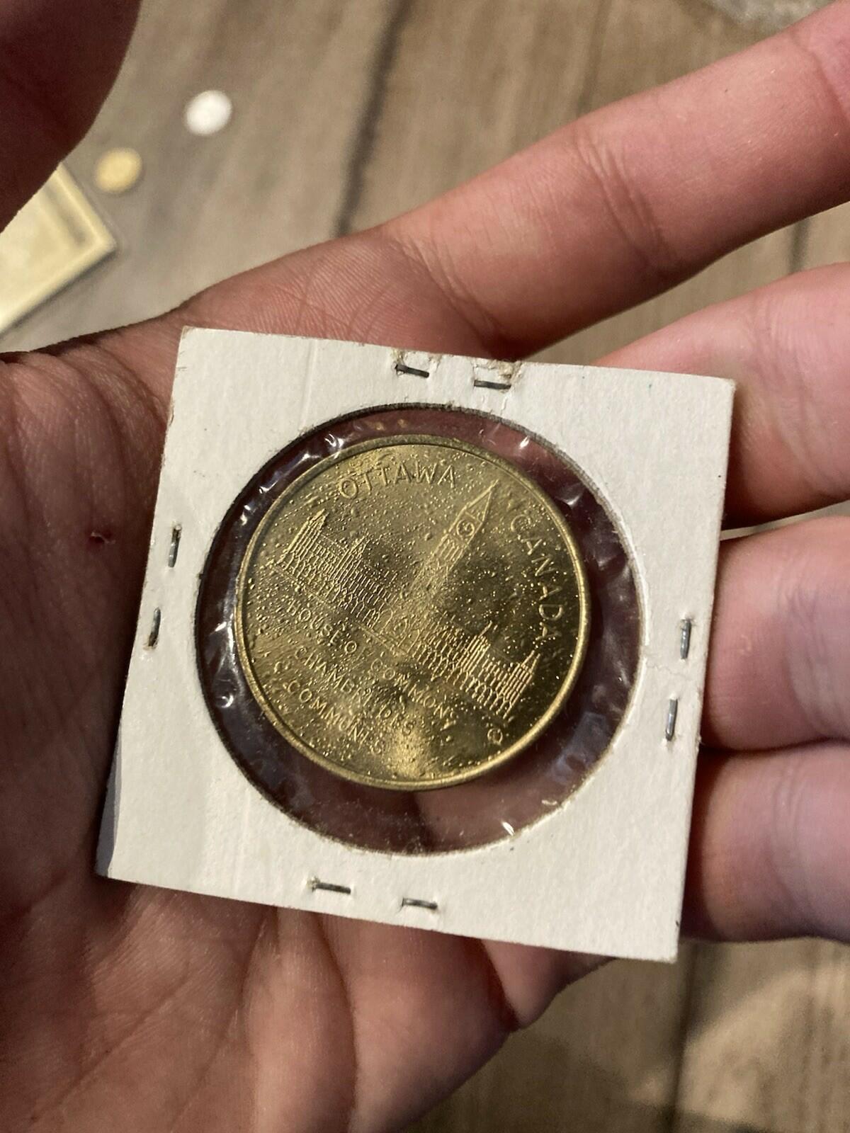 1873 Alexander Mackenzie Ottawa Canada House of Commons Token