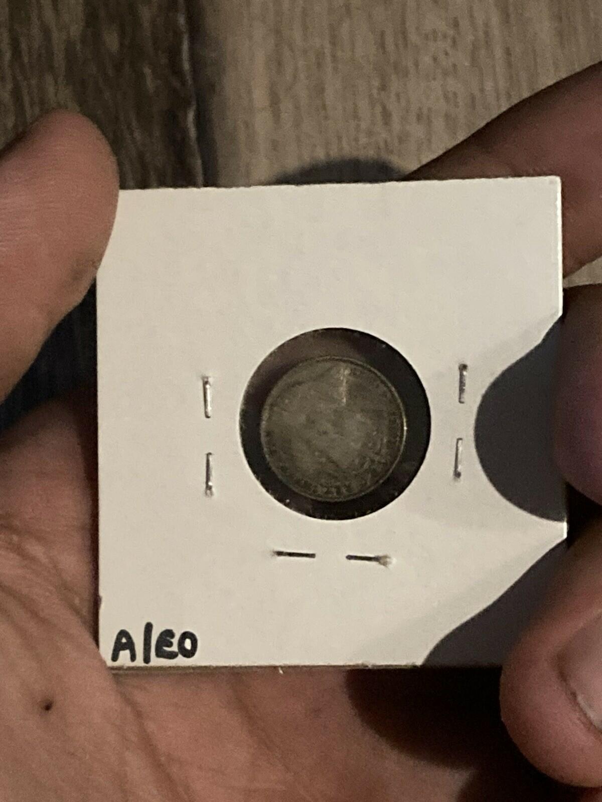 1907 Five Cents Silver King Edward VII Half Dime Canada
