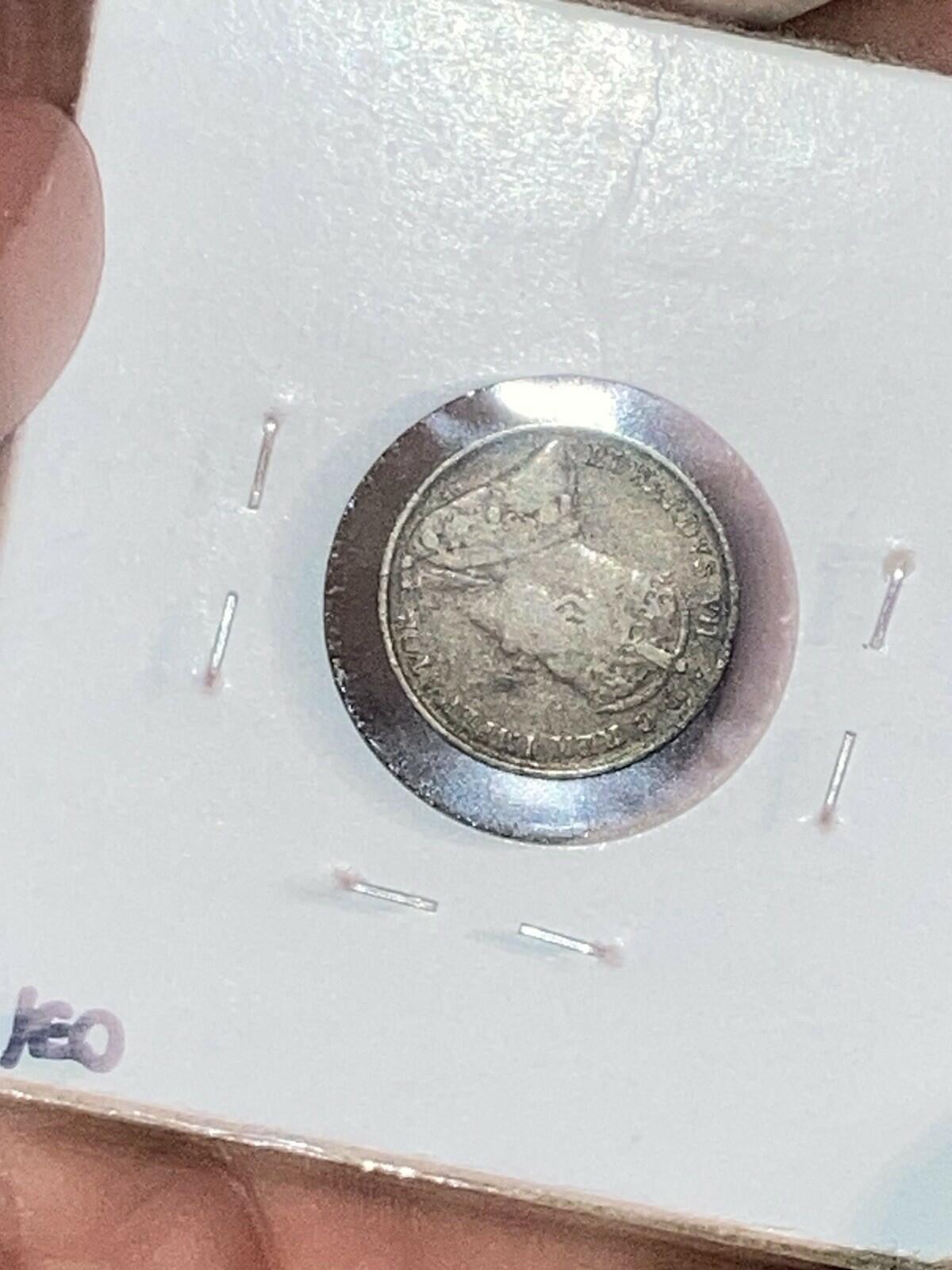 1902 Five Cents Silver Beauty 1st King Edward VII Canada Half Dime