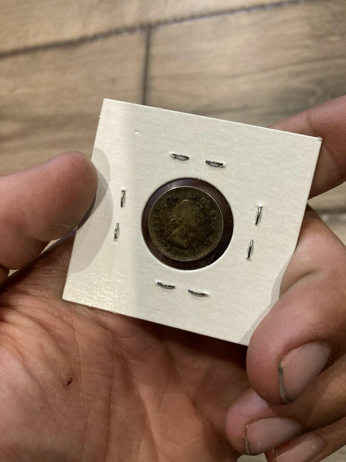 1956 Canada 10 cent Silver dime Coin
