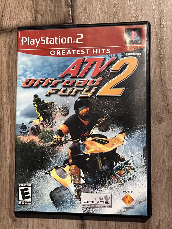 ATV Offroad Fury 2: Greatest Hits (Sony Playstation 2, 2002) CIB
