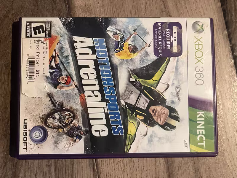 Motionsports: Adrenaline (Microsoft Xbox 360, 2011) CIB