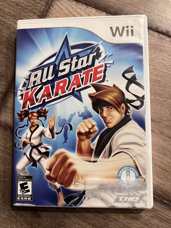 All-Star Karate (Nintendo Wii, 2010) CIB