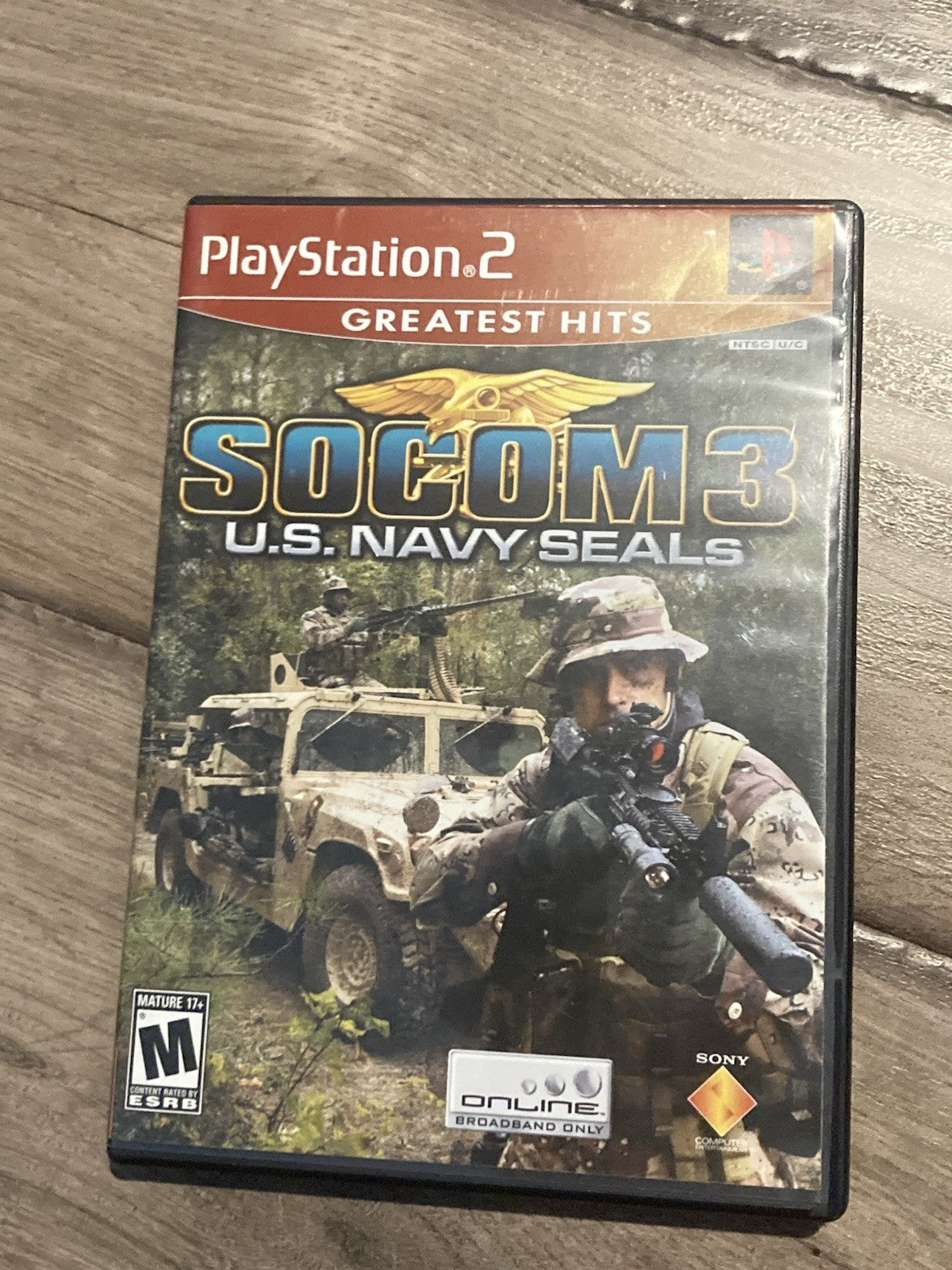 SOCOM 3: U.S. Navy SEALs - Greatest Hits (Sony Playstation 2, 2006) CIB