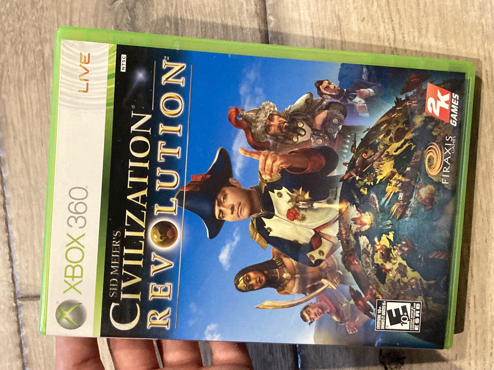 Civilization Revolution (Microsoft Xbox 360, 2008) CIB COMPLETE
