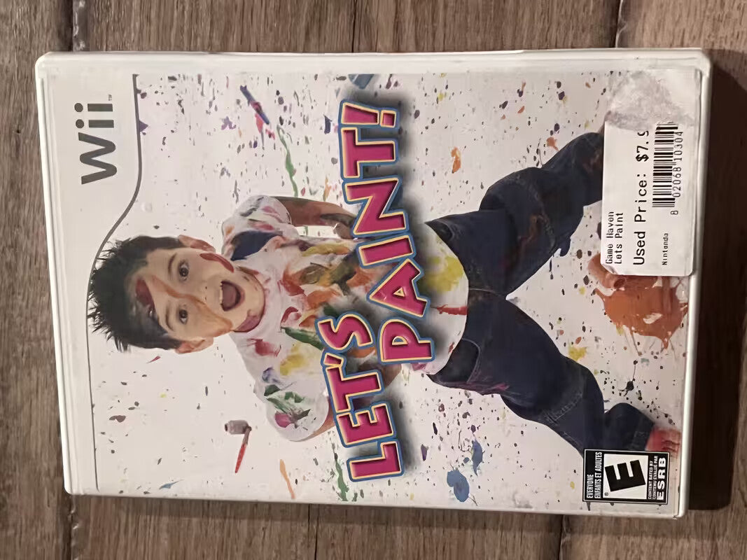 Let's Paint (Nintendo Wii, 2010) CIB