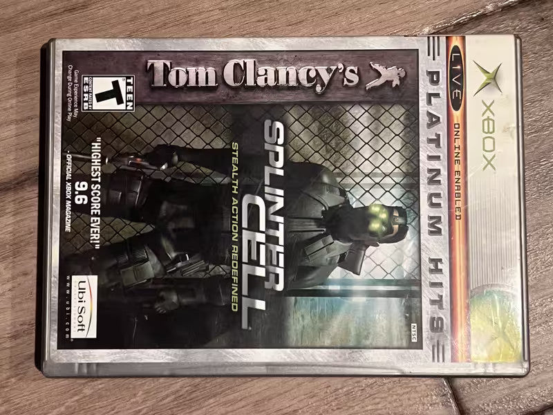 Splinter Cell: Platinum Hits (Microsoft Xbox, 2002) CIB