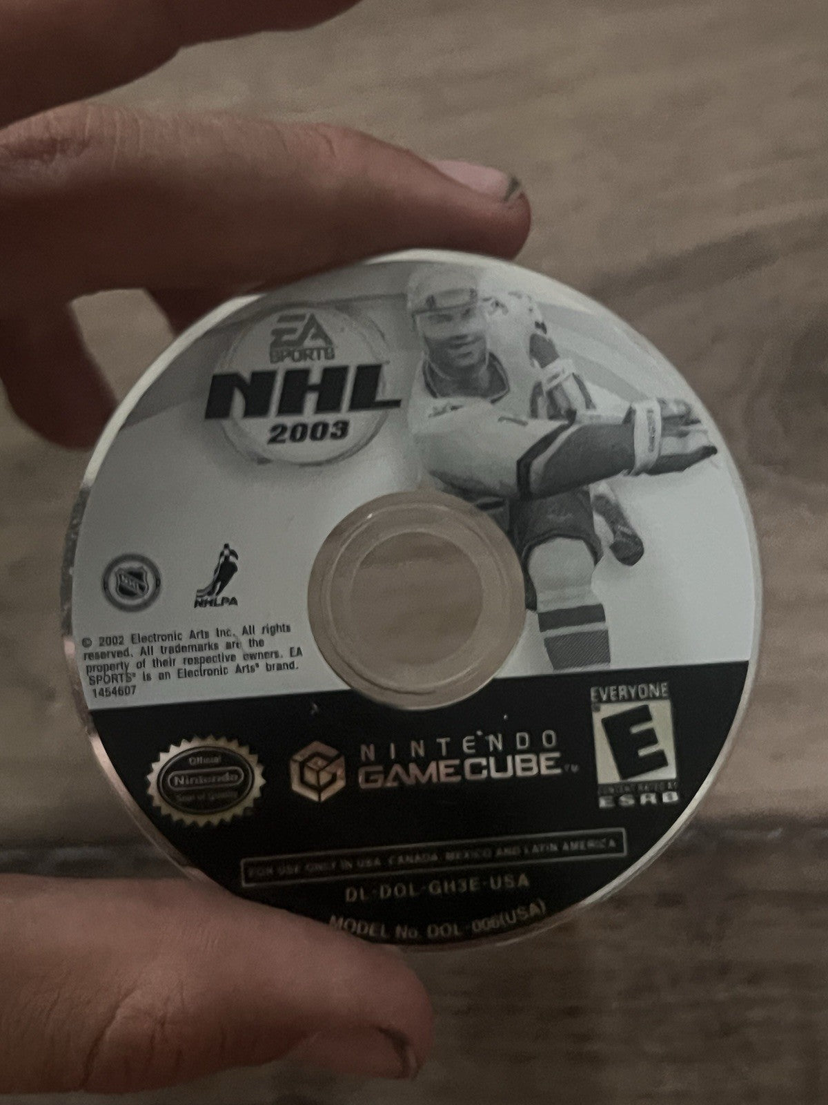 NHL 2003 (Nintendo GameCube, 2002) DISC ONLY