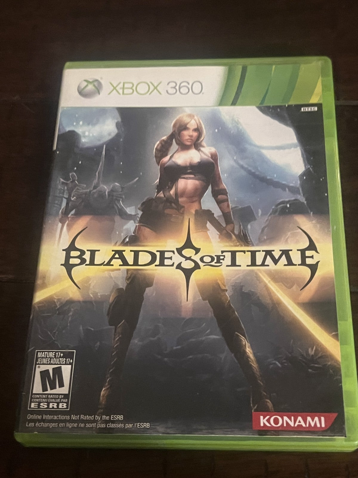 Blades Of Time (Microsoft Xbox 360, 2012) CIB COMPLETE