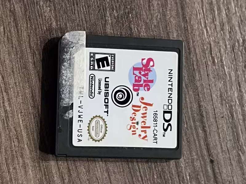 Style Lab: Jewelry Design (Nintendo DS, 2009) CART ONLY