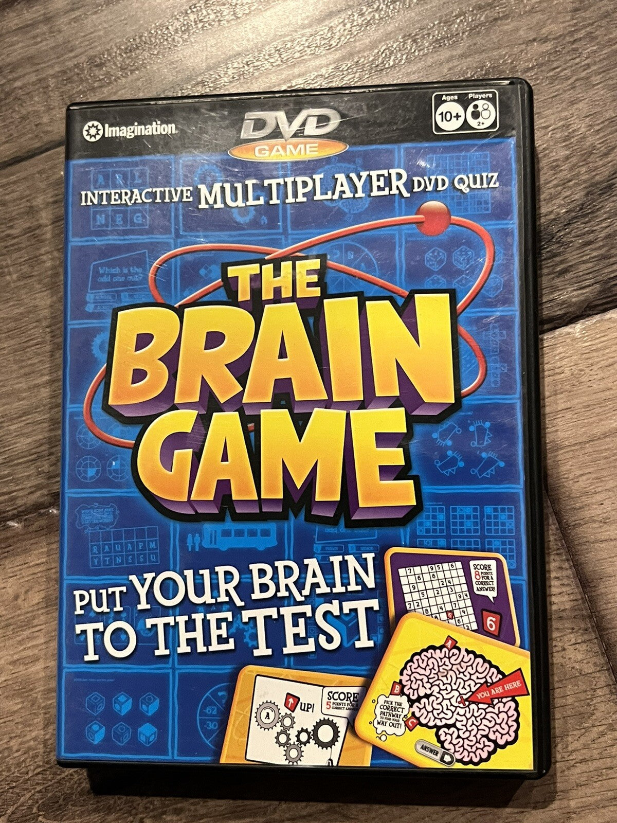 The Brain Game, DVD Game, by Imagination (PC DVD-ROM) CIB
