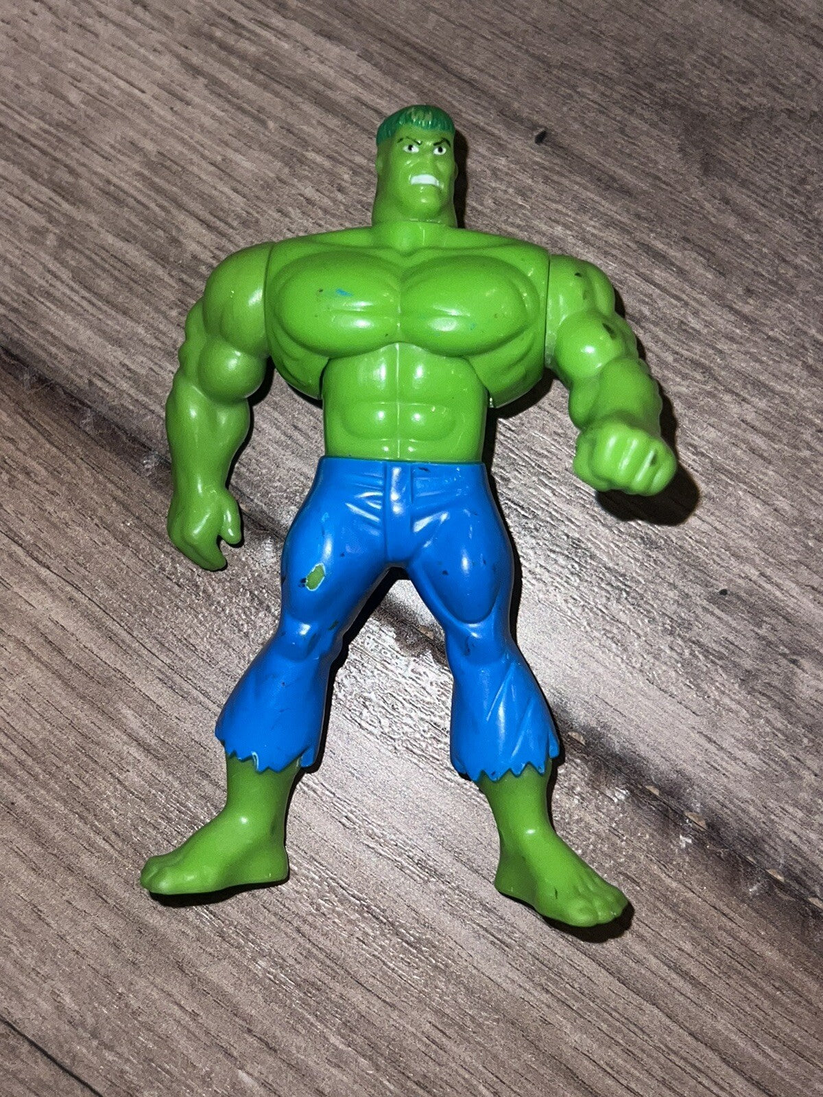 Vintage Incredible Hulk Action Figure 1996 McDonalds Marvel 4.5" Avengers