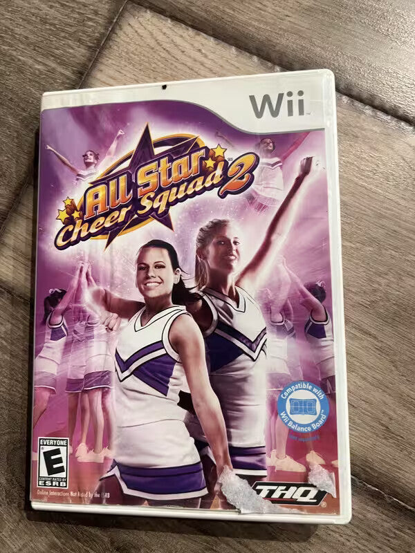 All Star Cheer Squad 2 (Nintendo Wii, 2009) NO MANUAL