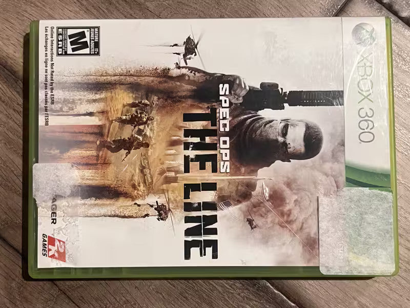 Spec Ops The Line (Microsoft Xbox 360, 2012) CIB