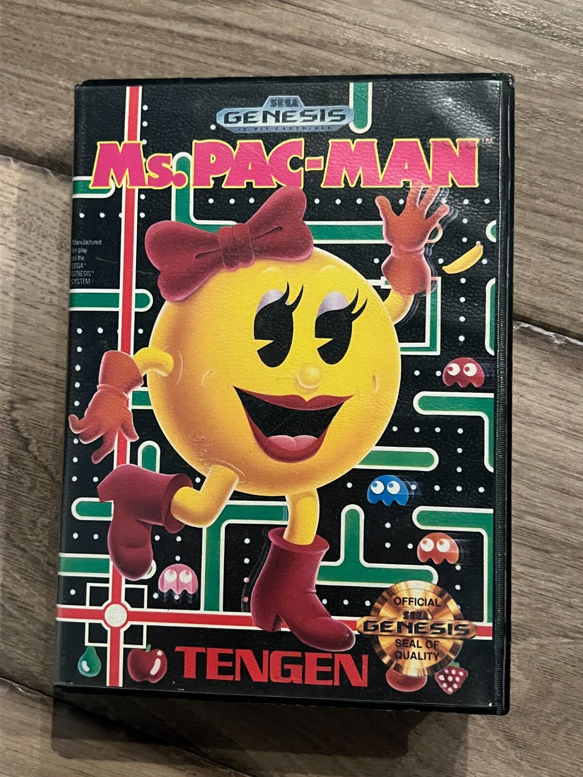 Ms. Pac-Man (Sega Genesis, 1991) NO MANUAL