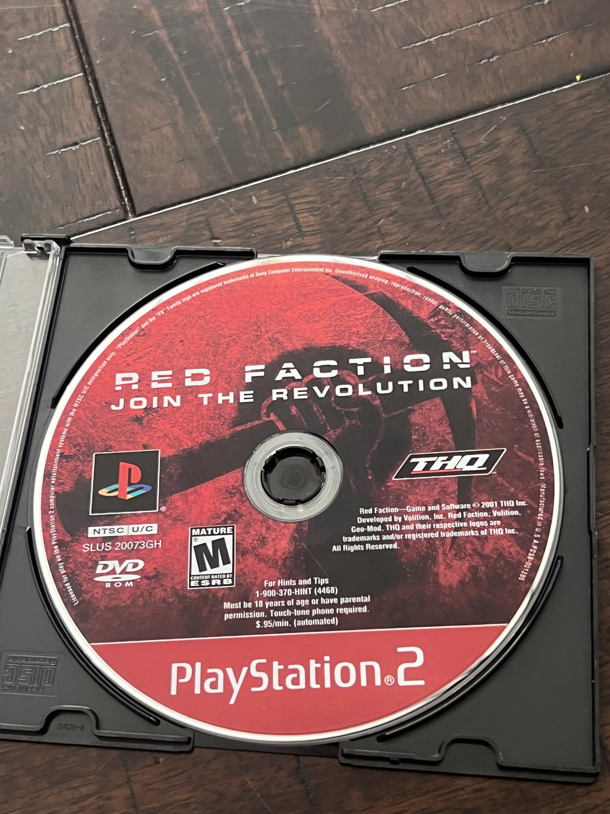 Red Faction: Greatest Hits (Sony Playstation 2 PS2, 2001) DISC ONLY