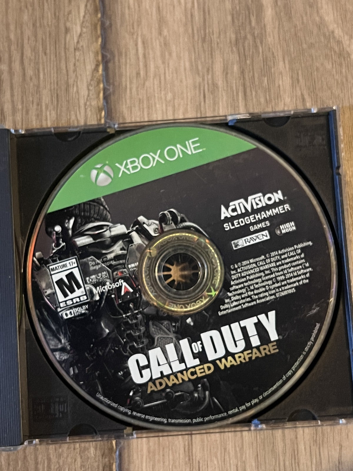 Call of Duty Advanced Warfare [Day Zero] (Microsoft Xbox One, 2014) DISC ONLY