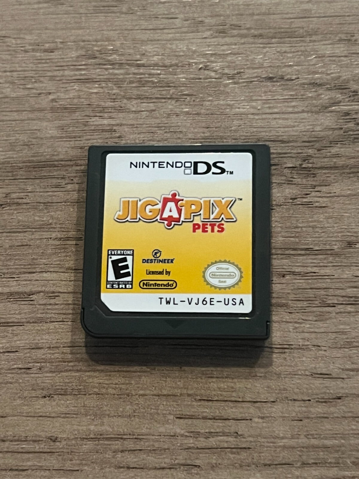 Jigapix: Pets (Nintendo DS, 2010) CART ONLY