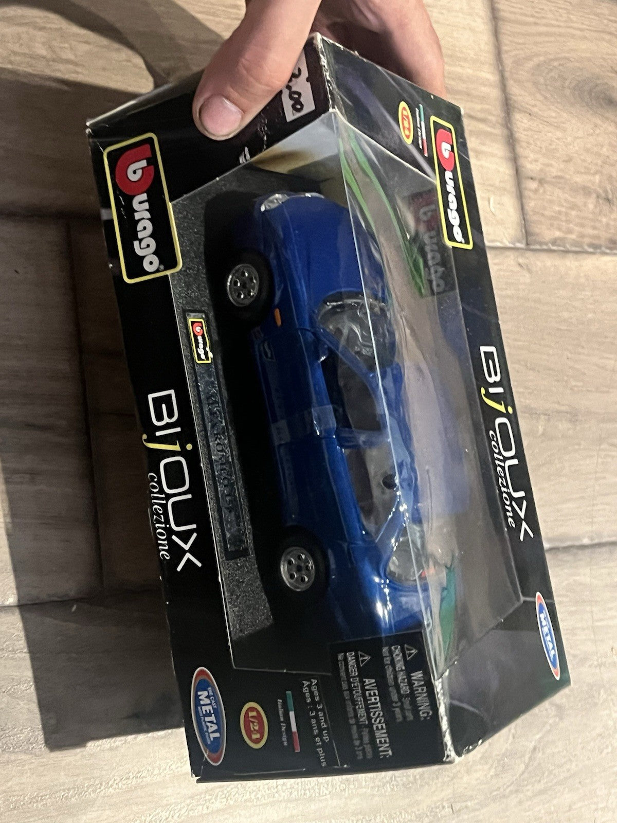 Alfa Romeo 156 Blue Limousine Sedan 2000 1/24 Bburago Burago Model Car Model Car