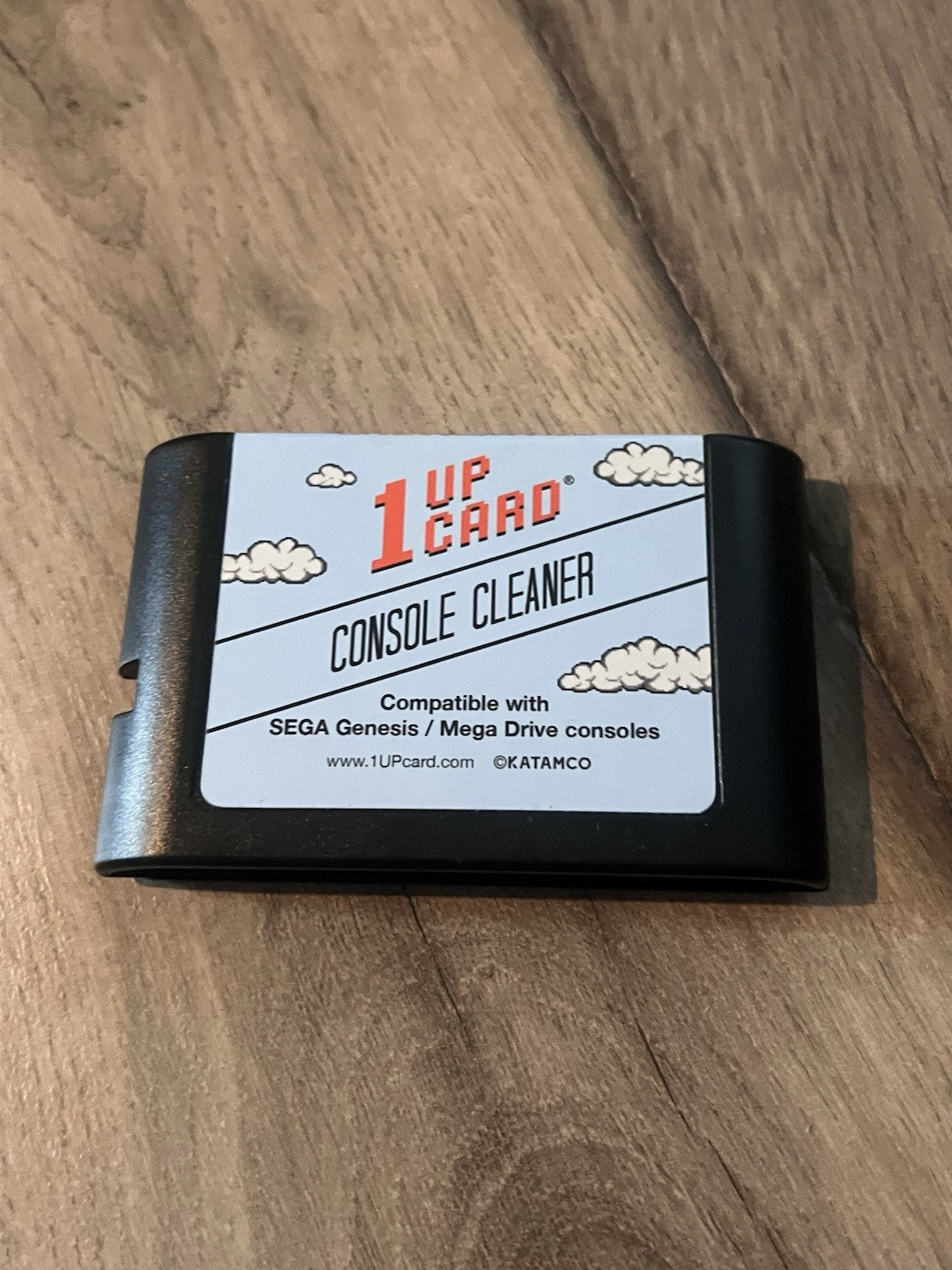 1UPcard Video Game Console Cleaner Compatible with SEGA Genesis / Mega Drive