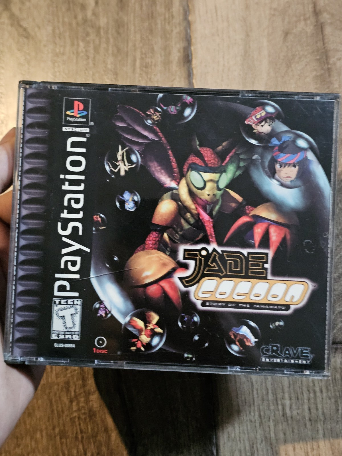 Jade Cocoon: Story of the Tamamayu (Sony PlayStation 1, 1999) CASE MANUAL ONLY