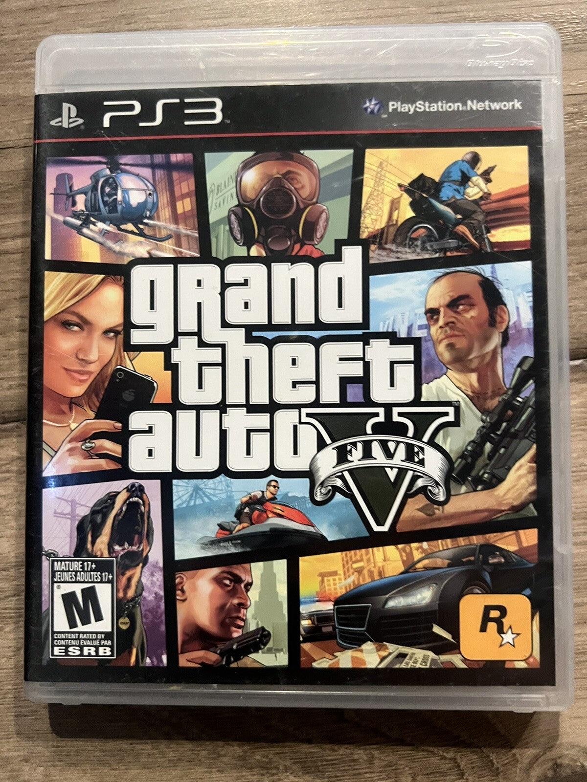 Grand Theft Auto V (PlayStation 3, 2013) CIB NO MAP