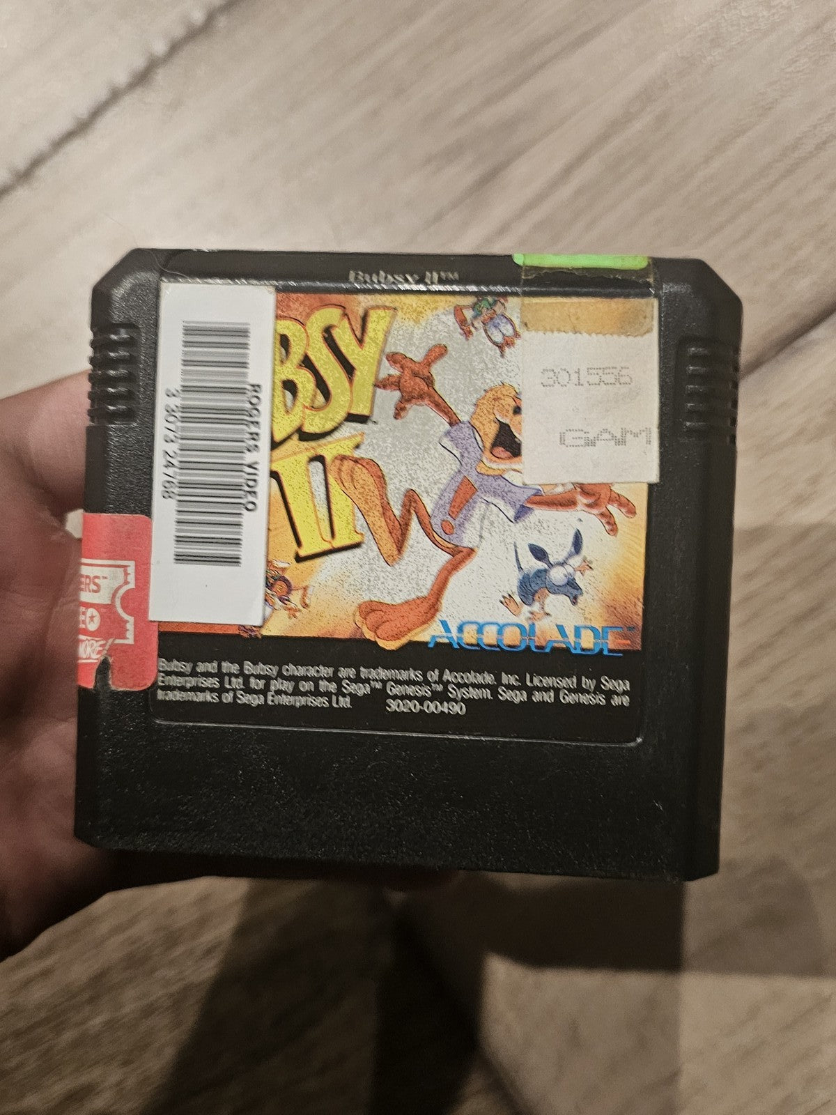 Bubsy II (Sega Genesis, 1994) CART ONLY