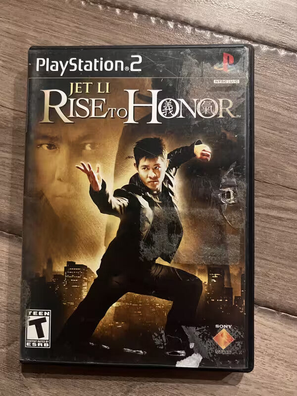 Jet Li: Rise to Honor (Sony Playstation 2, 2004) NO MANUAL