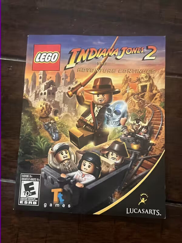 LEGO Indiana Jones 2 PS3 Sony Playstation 3 MANUAL ONLY