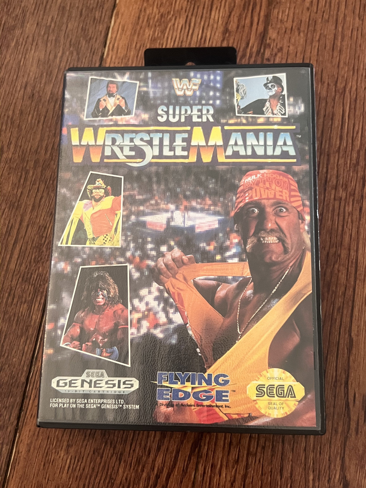 WWF Super Wrestlemania (Sega Genesis, 1992) CIB COMPLETE IN BOX