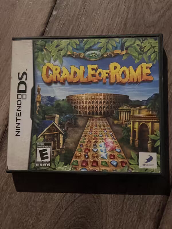 Cradle of Rome (Nintendo DS, 2008) CIB