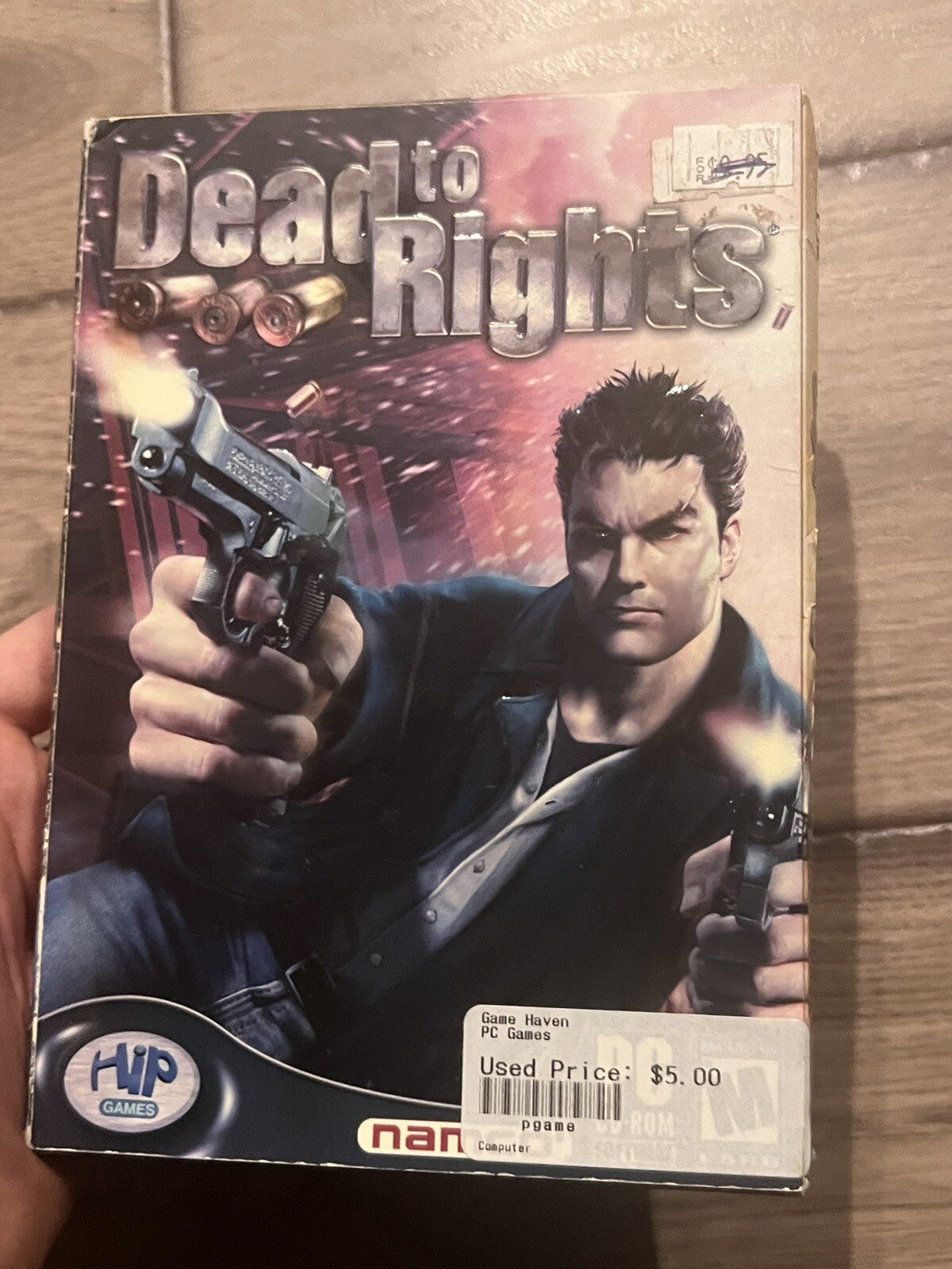 Dead To Rights (PC DVD-ROM, 2003) BRAND NEW CARDBOARD