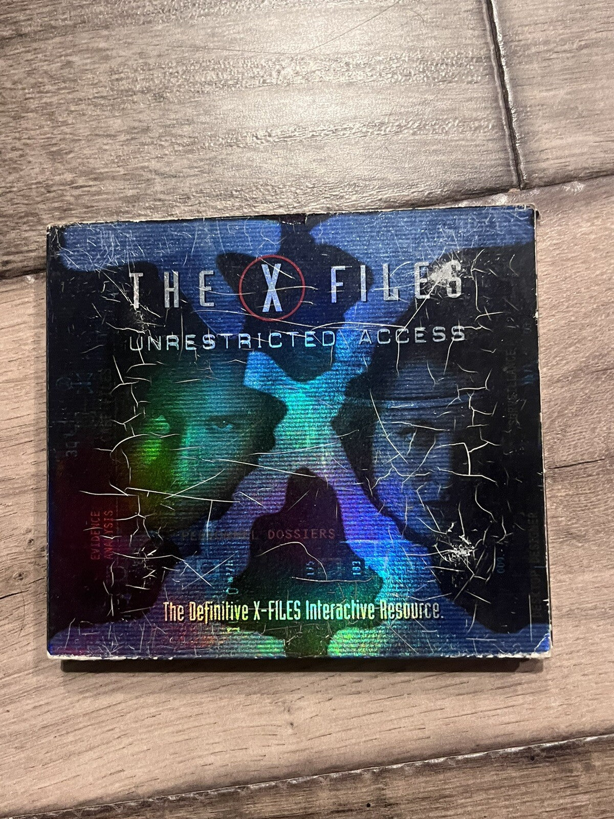 The X Files Unrestricted Access 2 Disc Game Windows 95 (PC CD-ROM, 1997) CIB