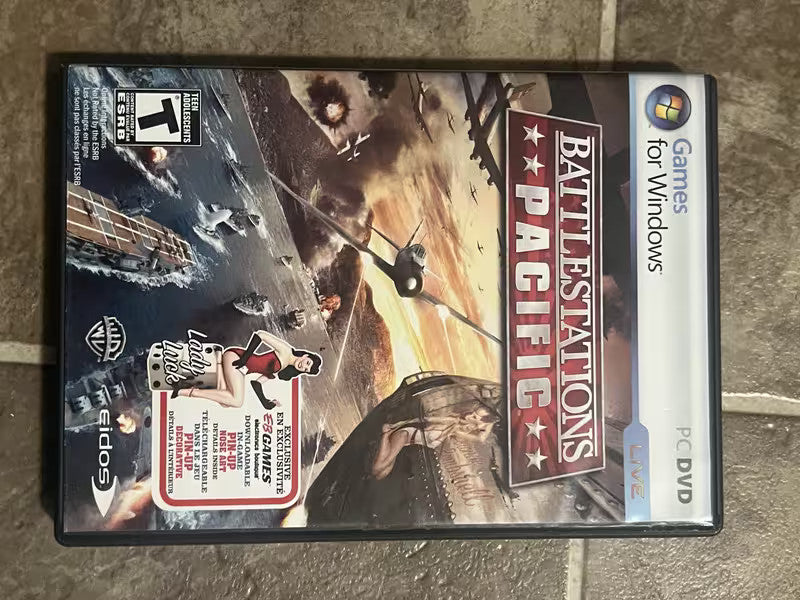 Battlestations: Pacific (PC DVD-ROM, 2009) CIB COMPLETE