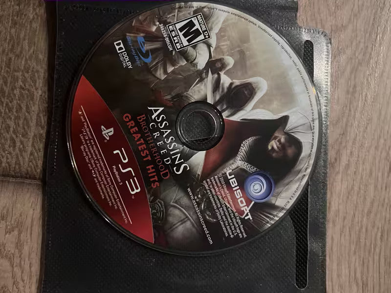 Assassin's Creed: Brotherhood - Greatest Hits (Playstation 3, 2010) DISC ONLY