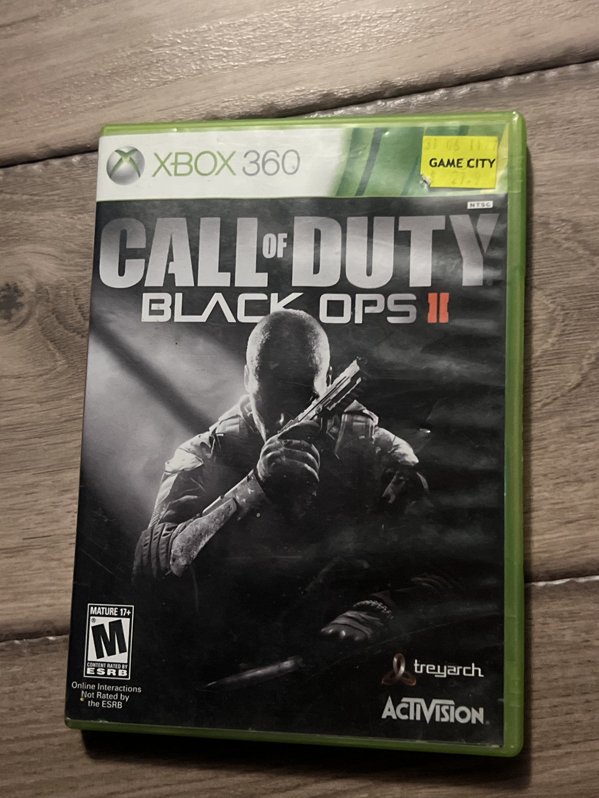 Call of Duty Black Ops II (Microsoft Xbox 360, 2012) NO MANUAL