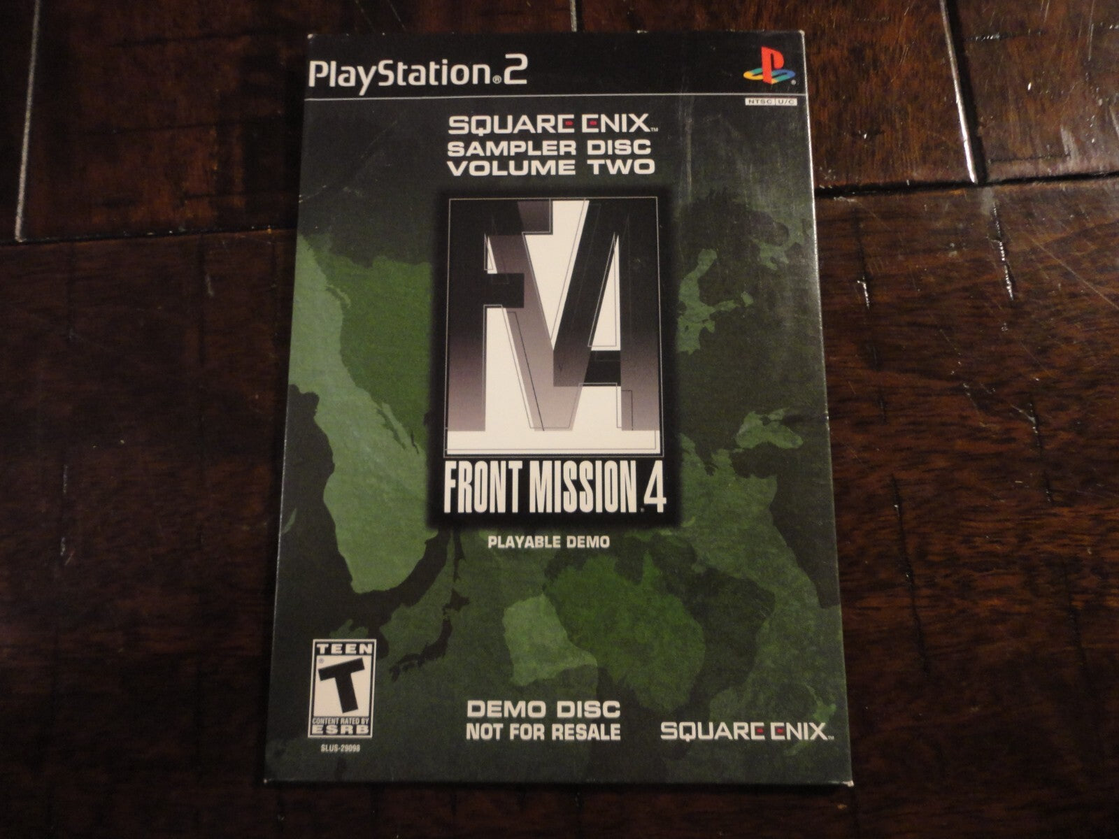 Square Enix Sampler Front Mission 4 Demo Disc (Playstation 2, 2004) CIB
