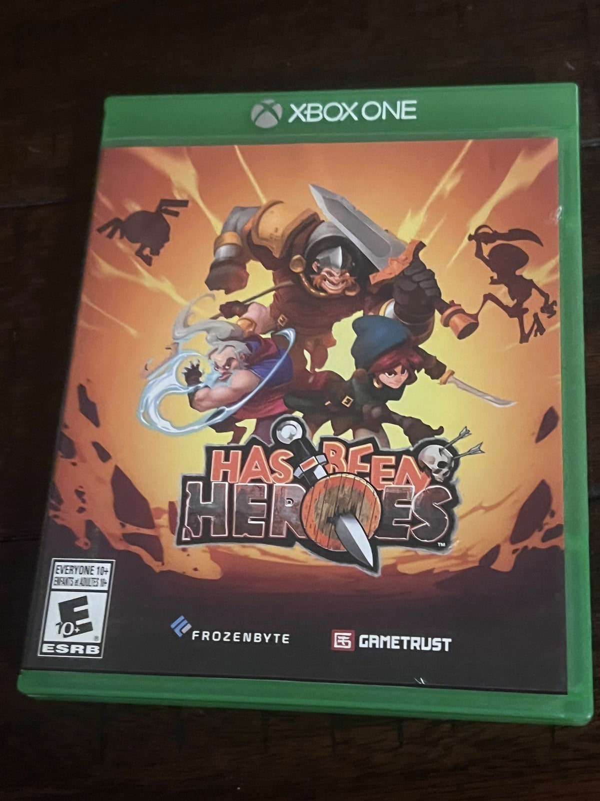 Has-Been Heroes (Microsoft Xbox One, 2017) CIB COMPLETE