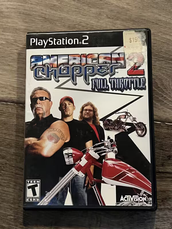 American Chopper 2: Full Throttle (Sony PlayStation 2, 2005) CIB